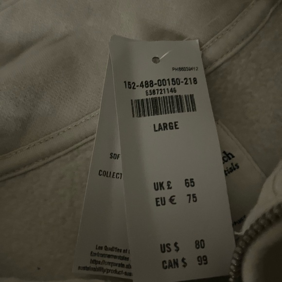 A&F Essential Vintage Sunday Half-Zip - Picture 5 of 6